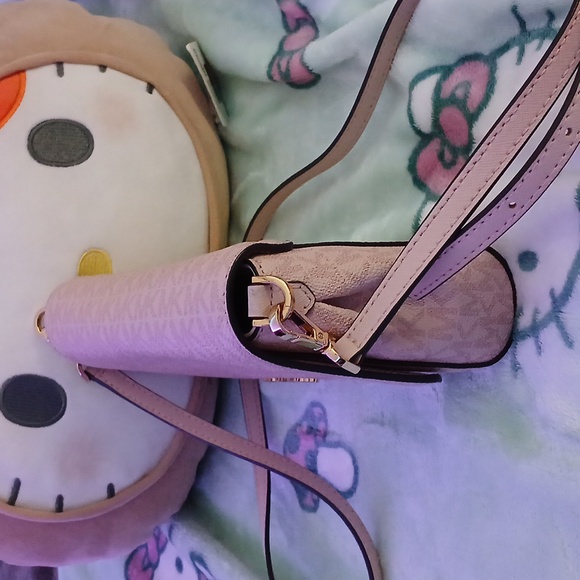 Authentic Michael Kors Logo Convertible Crossbody Bag - Picture 5 of 8